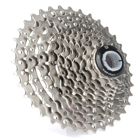 MTB Road Bike Freewheel 10 Speed 11-36T Colorful Cassette Freewheel Belt W//chain